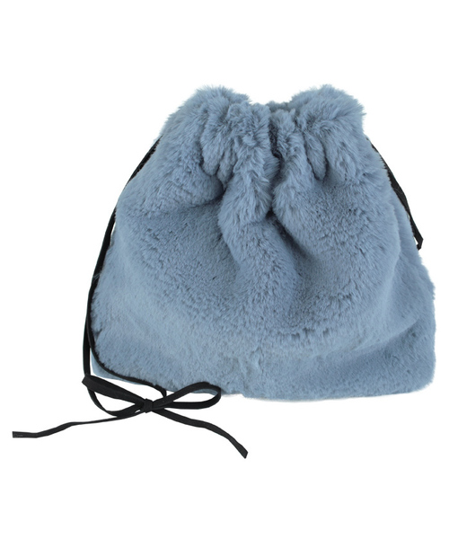 titivate（ティティベイト）の「ﾌｪｲｸﾌｧｰｼｮﾙﾀﾞｰﾊﾞｯｸﾞ（ショルダーバッグ・レディース・グレー/ブルー/カーキ/ホワイト/ブラウン/キャメル・FREE）」の5枚目の写真