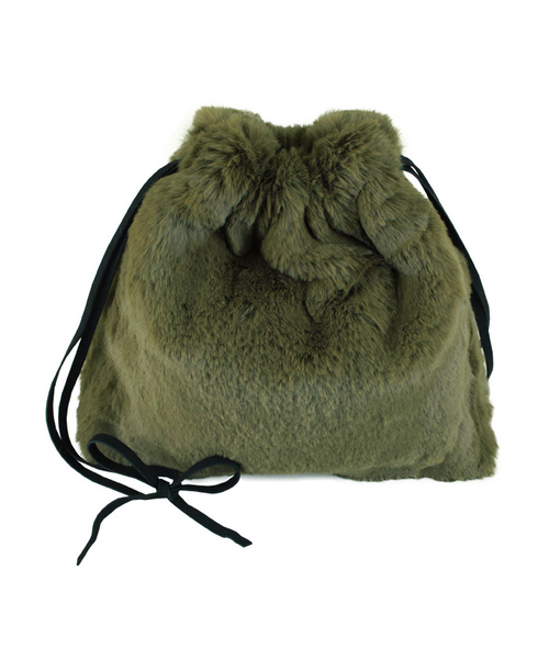 titivate（ティティベイト）の「ﾌｪｲｸﾌｧｰｼｮﾙﾀﾞｰﾊﾞｯｸﾞ（ショルダーバッグ・レディース・グレー/ブルー/カーキ/ホワイト/ブラウン/キャメル・FREE）」の14枚目の写真