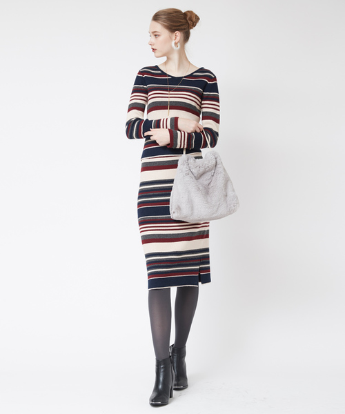 titivate（ティティベイト）の「ﾌｪｲｸﾌｧｰｼｮﾙﾀﾞｰﾊﾞｯｸﾞ（ショルダーバッグ・レディース・グレー/ブルー/カーキ/ホワイト/ブラウン/キャメル・FREE）」の20枚目の写真