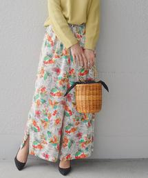 SHIPS for women | サイドスリットプリントパンツ◇(その他パンツ)