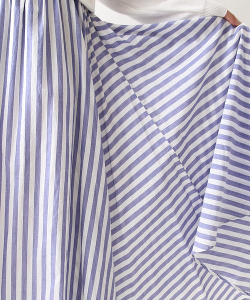 coen（コーエン）の「【Market】【昨年大人気・新色追加】ストライプマキシスカート（スカート・レディース・コバルトブルー/ブラック・FREE）」の19枚目の写真