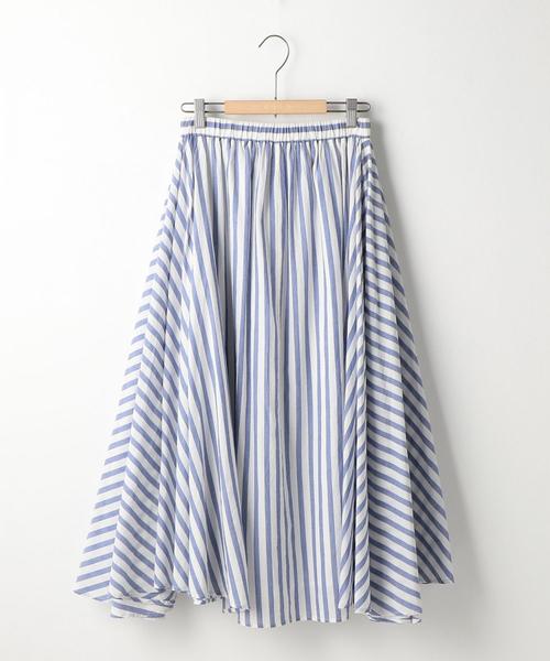 coen（コーエン）の「【Market】【昨年大人気・新色追加】ストライプマキシスカート（スカート・レディース・コバルトブルー/ブラック・FREE）」の14枚目の写真
