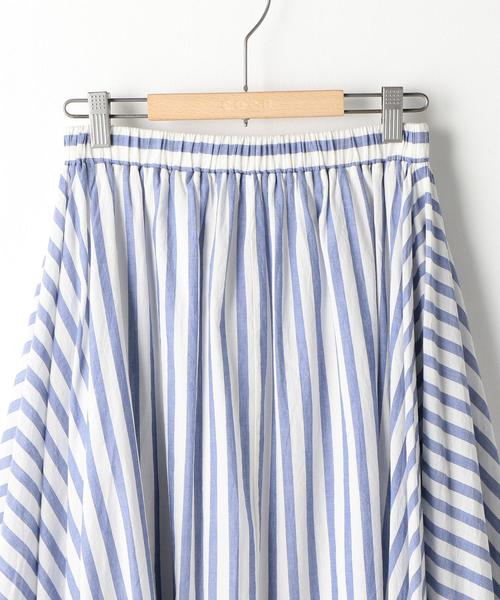 coen（コーエン）の「【Market】【昨年大人気・新色追加】ストライプマキシスカート（スカート・レディース・コバルトブルー/ブラック・FREE）」の12枚目の写真