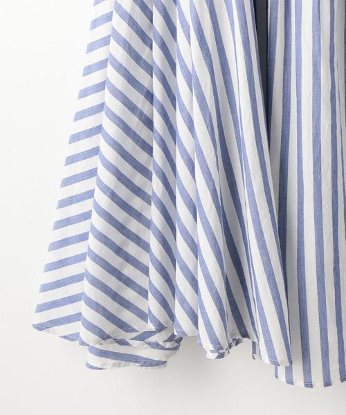 coen（コーエン）の「【Market】【昨年大人気・新色追加】ストライプマキシスカート（スカート・レディース・コバルトブルー/ブラック・FREE）」の10枚目の写真