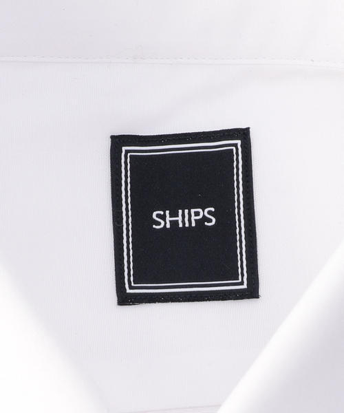 SHIPS(シップス)の「SD: ブロード ソリッド ダブルカフス シャツ(シャツ/ブラウス・メンズ・ホワイト・39/37/38/40/42/41)」の8枚目の写真