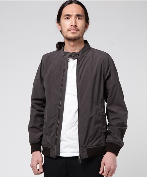 SHIPS JET BLUE(シップスジェットブルー)の「SHIPS JET BLUE: ライトウェイト スタンドブルゾン(ブルゾン・メンズ・ブラック/オリーブ/ベージュ・MEDIUM/SMALL/LARGE)」の7枚目の写真