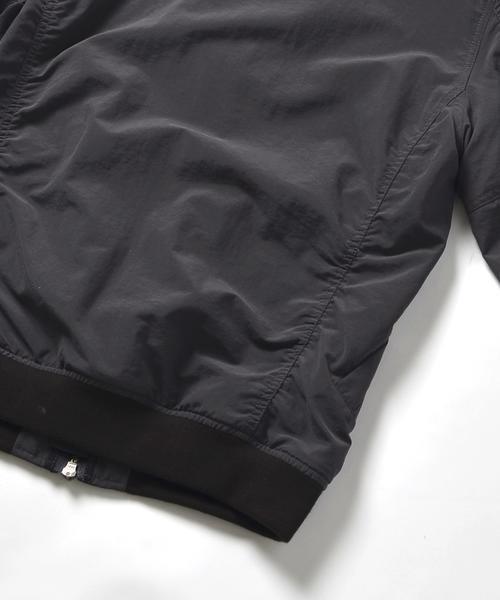 SHIPS JET BLUE(シップスジェットブルー)の「SHIPS JET BLUE: ライトウェイト スタンドブルゾン(ブルゾン・メンズ・ブラック/オリーブ/ベージュ・MEDIUM/SMALL/LARGE)」の19枚目の写真