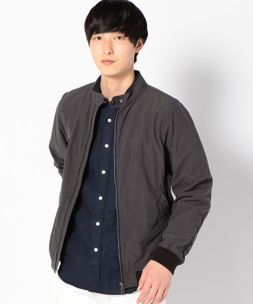 SHIPS JET BLUE(シップスジェットブルー)の「SHIPS JET BLUE: ライトウェイト スタンドブルゾン(ブルゾン・メンズ・ブラック/オリーブ/ベージュ・MEDIUM/SMALL/LARGE)」の20枚目の写真