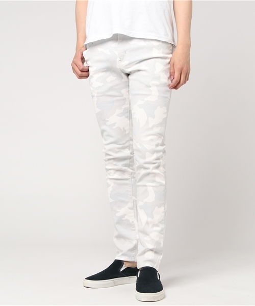 INASTUDIOS ZOO（イーナストゥディオスズー）の「「INASTUDIOS SELECT」ストレッチスキニーパンツ（その他パンツ・メンズ・カーキ/ホワイト系その他/ワインレッド/グレー系その他/ホワイト/ブラック系その他/ベージュ/ブルー/ブラック/チャコール/サンドベージュ・MEDIUM/SMALL/X-LARGE/LARGE）」の3枚目の写真