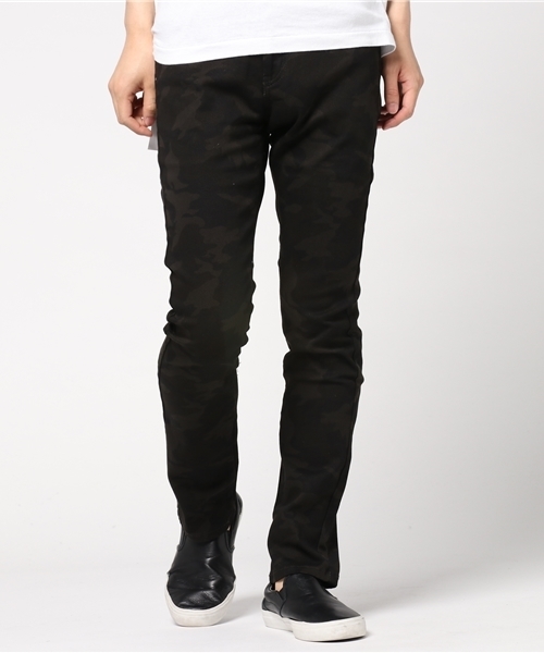 INASTUDIOS ZOO（イーナストゥディオスズー）の「「INASTUDIOS SELECT」ストレッチスキニーパンツ（その他パンツ・メンズ・カーキ/ホワイト系その他/ワインレッド/グレー系その他/ホワイト/ブラック系その他/ベージュ/ブルー/ブラック/チャコール/サンドベージュ・MEDIUM/SMALL/X-LARGE/LARGE）」の5枚目の写真