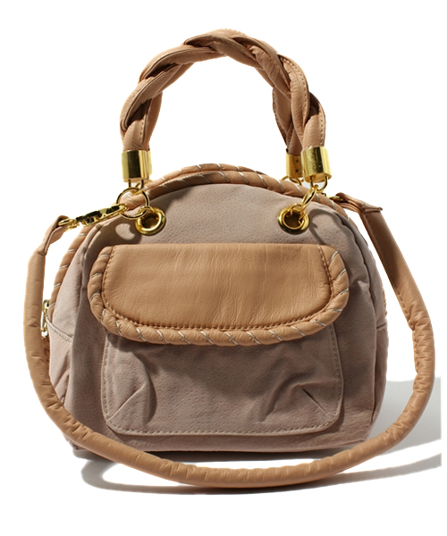 Soareak（ソアリーク）の「【CASSELINI】  レザーカバーポシェット（ショルダーバッグ・レディース・ピンク/スカイブルー・FREE）」の2枚目の写真