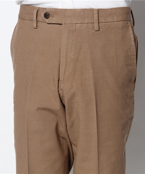 green label relaxing（グリーンレーベルリラクシング）の「□OD C/PU OX SLIMパンツ（スラックス・メンズ・ブラウン/コバルトブルー・X-LARGE/SMALL/MEDIUM/LARGE）」の5枚目の写真