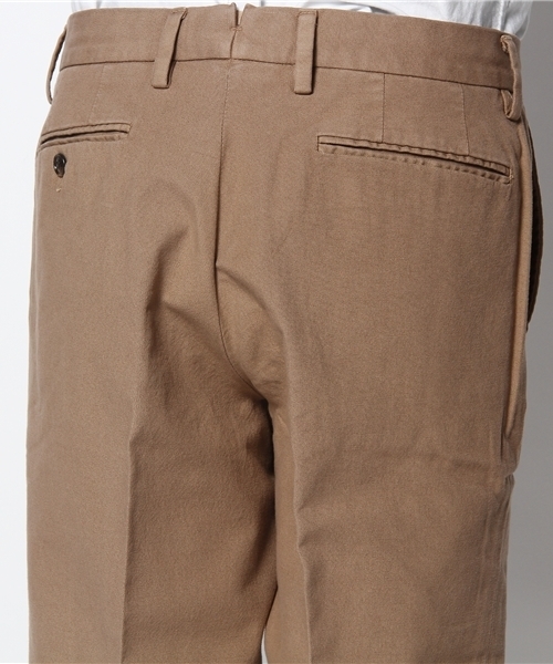 green label relaxing（グリーンレーベルリラクシング）の「□OD C/PU OX SLIMパンツ（スラックス・メンズ・ブラウン/コバルトブルー・X-LARGE/SMALL/MEDIUM/LARGE）」の6枚目の写真