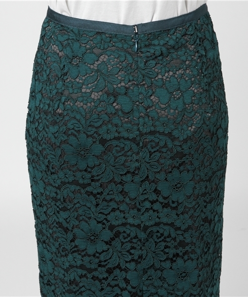 Liesse（リエス）の「レースタイトスカート（スカート・レディース・グリーン/グレー/タン・M/S/L）」の8枚目の写真