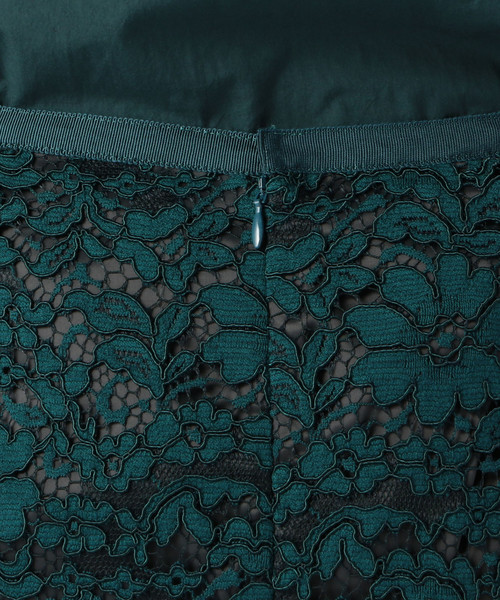 Liesse（リエス）の「レースタイトスカート（スカート・レディース・グリーン/グレー/タン・M/S/L）」の15枚目の写真