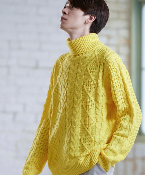 MONO-MART�i���m�}�[�g�j�́u�I�[�o�[�T�C�Y�A�����҂݃^�[�g���l�b�N�P�[�u���j�b�g�Z�[�^�[�i�j�b�g/�Z�[�^�[�j�v�b�C�G���[