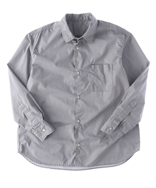 SUNNY SPORTS(サニースポーツ)の「SUNNY SPORTS/サニースポーツ ROUNDNESS SHIRTS(シャツ/ブラウス)」|グレー