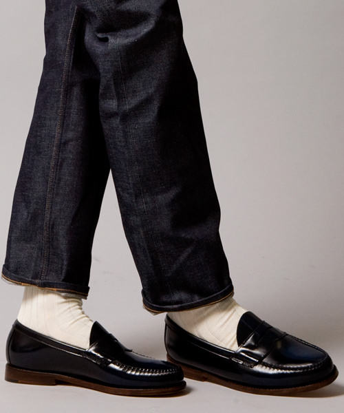 BEAUTY&YOUTH UNITED ARROWS（ビューティーアンドユースユナイテッドアローズ）の「BY ⊿カラー ペニー ローファー¨ （fyowm）§（ドレスシューズ・メンズ・ブラック/ワインレッド/ネイビー/ブラウン/ケリー/オレンジ・7/7h/8/8h/9/9h）」の5枚目の写真