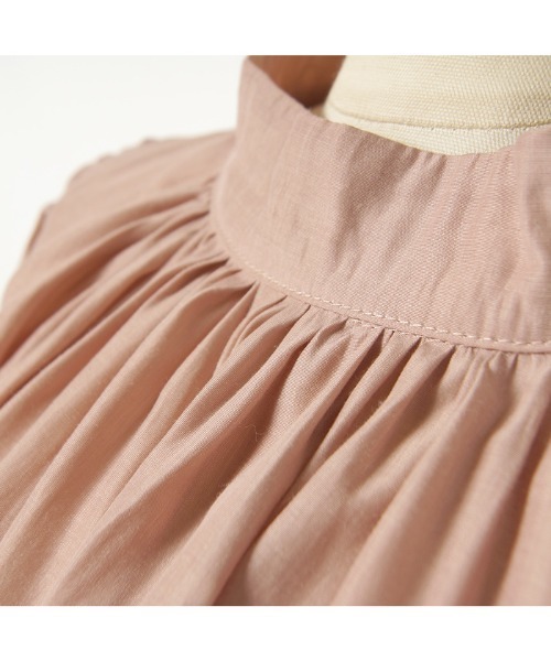 coca（coca）（コカ）の「スタンドカラーバルーンスリーブブラウス（シャツ/ブラウス・レディース・ブラック/ベージュ・ONE SIZE）」の13枚目の写真