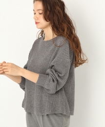 niko and... | オリジナルワッフルビッグプルオーバー【niko and ...】(ニット/セーター)