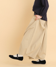 POU DOU DOU | サス付きボリュームタックパンツ(その他パンツ)