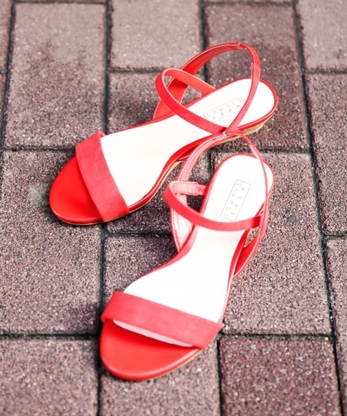 LOWRYS FARM(ローリーズファーム)の「シンプルウェッジサンダル 786795(サンダル・レディース・ブラック/ブルー/レッド・MEDIUM/LARGE)」の12枚目の写真