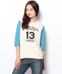 BEAMS BOY | BEAMS BOY / ナンバープリント ベースボール3/4T 13SS(Tシャツ/カットソー)