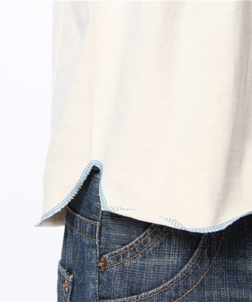 BEAMS BOY（ビームスボーイ）の「□BEAMS BOY / ナンバープリント ベースボール3/4T 13SS（Tシャツ/カットソー・レディース・イエロー系その他/ロイヤルブルー・ONE SIZE）」の9枚目の写真