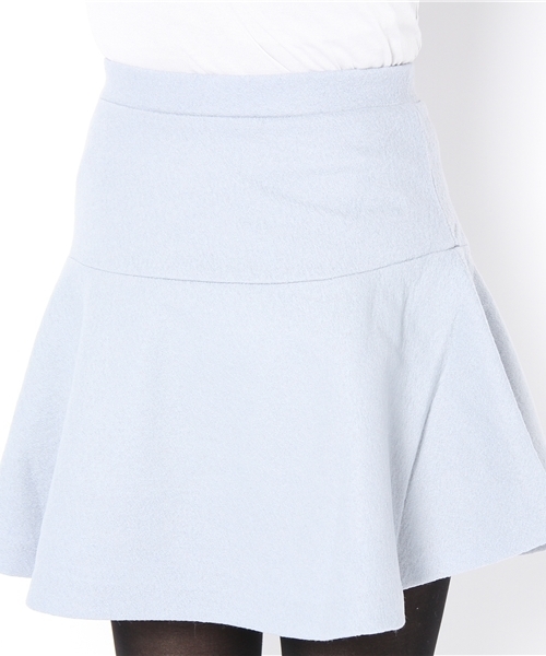 ROSE BUD（ローズバッド）の「S-LCTB-12207 FLARE MINI SKIRT（スカート・レディース・ライトベージュ/グリーン/ブルー・ONE SIZE）」の6枚目の写真