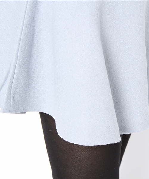 ROSE BUD（ローズバッド）の「S-LCTB-12207 FLARE MINI SKIRT（スカート・レディース・ライトベージュ/グリーン/ブルー・ONE SIZE）」の7枚目の写真