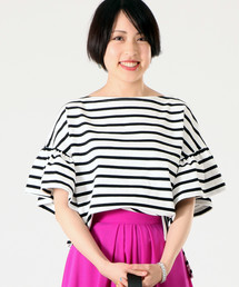 Tiara | フレアスリーブカットソー(Tシャツ/カットソー)