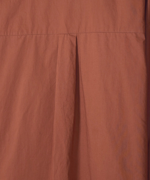 w closet（ダブルクローゼット）の「ピンタックレース開襟ビッグシャツ_（シャツ/ブラウス・レディース・ホワイト/ブラウン/パープル/カーキ・FREE）」の20枚目の写真