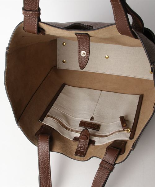 Daniel&Bob ロディ ビジネストート バッグ ブラウン レザー メンズ Daniel&Bob ロディ ビジネストート バッグ ブラウン レザー