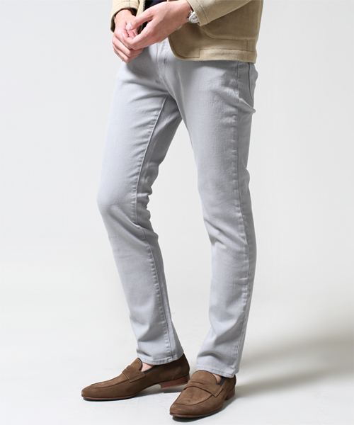 NANO universe（ナノユニバース）の「ハイエストシルエットストレッチ5P（チノパンツ・メンズ・ワイン/ロイヤルブルー/ホワイト/ブラック/ベージュ/グレー・SMALL/X-LARGE/LARGE/MEDIUM）」の4枚目の写真