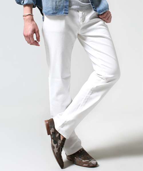 NANO universe（ナノユニバース）の「ハイエストシルエットストレッチ5P（チノパンツ・メンズ・ワイン/ロイヤルブルー/ホワイト/ブラック/ベージュ/グレー・SMALL/X-LARGE/LARGE/MEDIUM）」の2枚目の写真