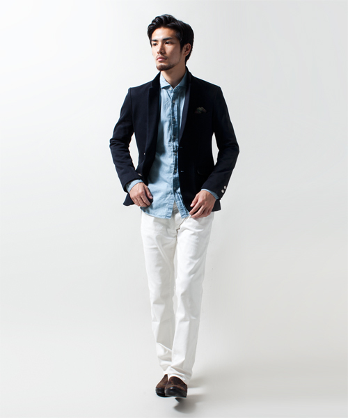 NANO universe（ナノユニバース）の「ハイエストシルエットストレッチ5P（チノパンツ・メンズ・ワイン/ロイヤルブルー/ホワイト/ブラック/ベージュ/グレー・SMALL/X-LARGE/LARGE/MEDIUM）」の15枚目の写真