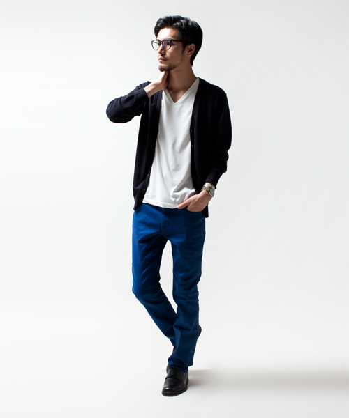 NANO universe（ナノユニバース）の「ハイエストシルエットストレッチ5P（チノパンツ・メンズ・ワイン/ロイヤルブルー/ホワイト/ブラック/ベージュ/グレー・SMALL/X-LARGE/LARGE/MEDIUM）」の19枚目の写真