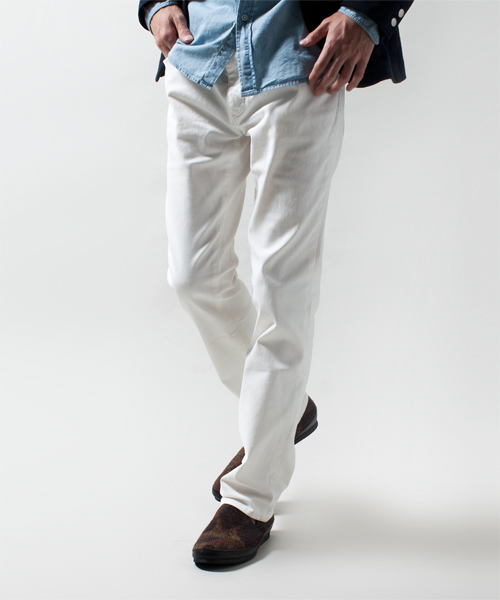 NANO universe（ナノユニバース）の「ハイエストシルエットストレッチ5P（チノパンツ・メンズ・ワイン/ロイヤルブルー/ホワイト/ブラック/ベージュ/グレー・SMALL/X-LARGE/LARGE/MEDIUM）」の9枚目の写真