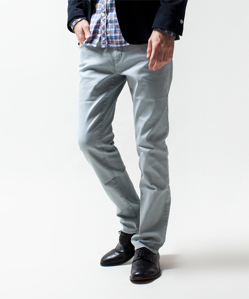 NANO universe（ナノユニバース）の「ハイエストシルエットストレッチ5P（チノパンツ・メンズ・ワイン/ロイヤルブルー/ホワイト/ブラック/ベージュ/グレー・SMALL/X-LARGE/LARGE/MEDIUM）」の11枚目の写真