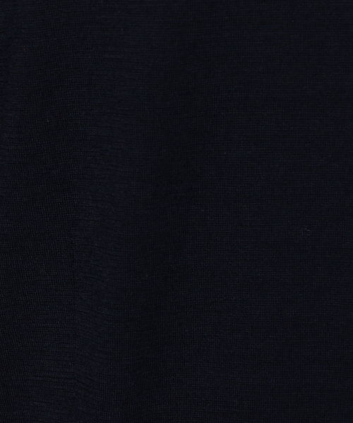 NARACAMICIE(ナラカミーチェ)の「ウールジャージクレープコンビフリルブラウス(Tシャツ/カットソー・レディース・ブラック/ネイビー/ボルドー・MEDIUM/LARGE)」の12枚目の写真