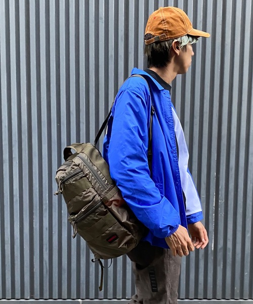 GREEN BOWL（グリーンボウル）の「GREEN BOWL Nylon Coach Jacket(Embroidery)/グリーンボウル 刺繍 ナイロン コーチジャケット（ナイロンジャケット・メンズ・チャコールグレー/ブルー/グリーン/ブラック/ネイビー・M/L）」の8枚目の写真