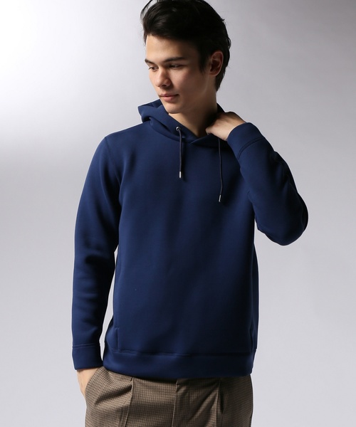 EDIFICE（エディフィス）の「ライト ダンボール パーカー（パーカー・メンズ・チャコールグレー/ブラック/ベージュ/ブラウン/ブルー系その他・SMALL/MEDIUM/LARGE）」の5枚目の写真