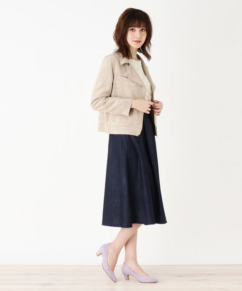 grove（グローブ）の「【5.5cm】やわここちパンプス(日本製)（パンプス・レディース・グレー/ブラック/ネイビー/ライトブルー/ベビーピンク/イエロー系その他5/ブラック系1/ライトパープル/ブラック系7/オレンジ系その他5/ブラック系3/ベージュ系その他6・20/25/30/35/40/45/50）」の19枚目の写真