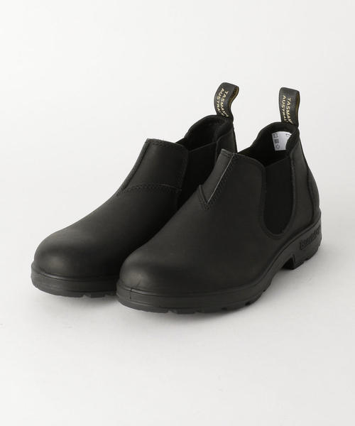 Blundstone(ブランドストーン)の「<Blundstone> CLASSICS LOW-CUT レザーサイドゴア/ブーツ(ブーツ・レディース・ブラック・3/5/4)」の1枚目の写真