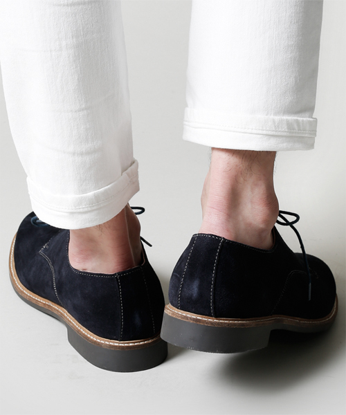 NANO universe（ナノユニバース）の「スウェードオックスシューズ（ドレスシューズ・メンズ・タン/ネイビー/ダークブラウン・40/41/42/43）」の14枚目の写真