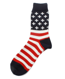 BEAMS | BEAMS / クロス×ストライプ ソックス(ソックス/靴下)