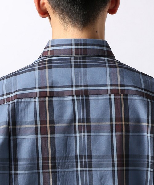 EDIFICE（エディフィス）の「C/Te CHECK WIDE REGULAR（シャツ/ブラウス・メンズ・ネイビー/サックスブルー/ベージュ・LARGE/SMALL/MEDIUM/FREE）」の13枚目の写真