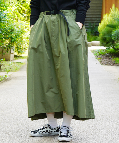 BEN DAVIS ORIGINALS(ベンデイビスオリジナルス)の「BENDAVIS LADIES EASY SKIRT(スカート・レディース・ブラック/ベージュ/オリーブ・FREE)」の7枚目の写真
