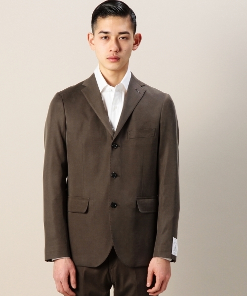 BEAUTY&YOUTH UNITED ARROWS（ビューティーアンドユースユナイテッドアローズ）の「BY Dress ローファー 3ボタン ジャケット ◆（スーツジャケット・メンズ・オリーブ・46/48/50/44/52）」の2枚目の写真