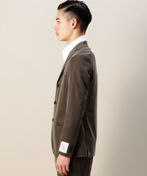 BEAUTY&YOUTH UNITED ARROWS（ビューティーアンドユースユナイテッドアローズ）の「BY Dress ローファー 3ボタン ジャケット ◆（スーツジャケット・メンズ・オリーブ・46/48/50/44/52）」の3枚目の写真
